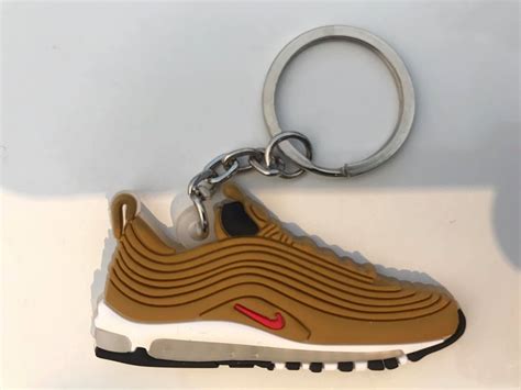 Nike Air Max 97 Schlüsselanhänger Keychain Gold 